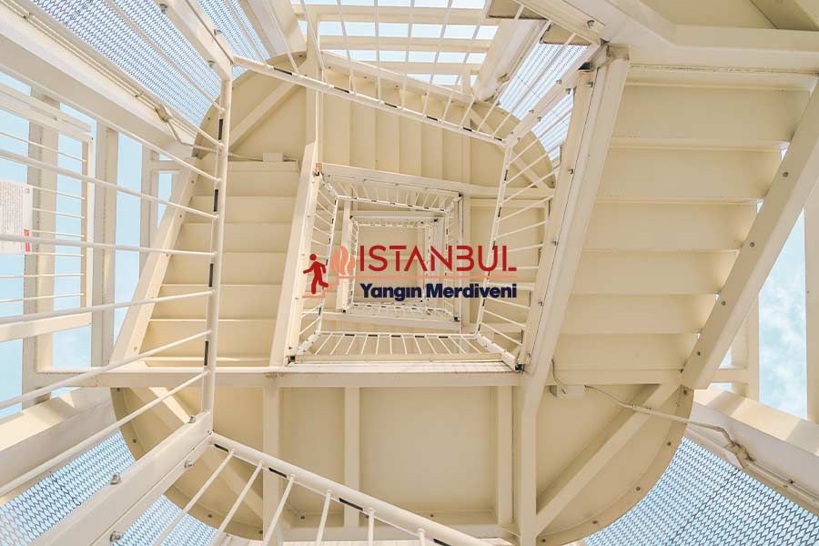 Yangın Merdiveni Ölçüleri - İstanbul Yangın Merdiveni