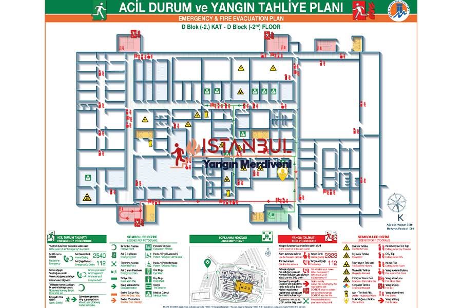 Yangın Merdiveni Planı Nasıl Çizilir? - İstanbul Yangın Merdiveni