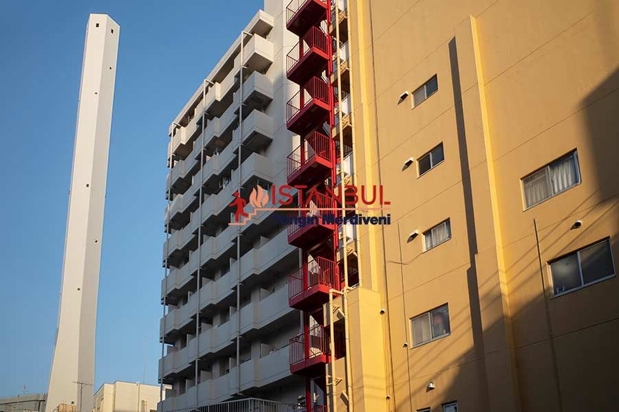 En Çok Kullanılan Yangın Merdiveni Çeşitleri - İstanbul Yangın Merdiveni